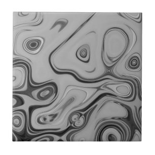  Beautiful Lovely Ash Grey Texture Colour Art Prin Ceramic Tile