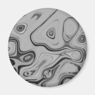  Beautiful Lovely Ash Grey Texture Colour Art Prin Magnet