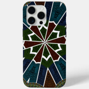 Beautiful Lovely Asia Trendy Sari Abstract Pattern iPhone 15 Pro Max Case