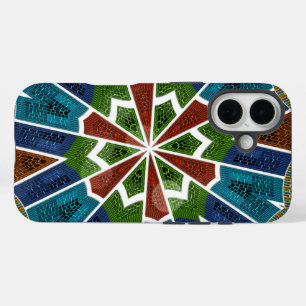 Beautiful Lovely Asia Trendy Sari Abstract Pattern iPhone 16 Case