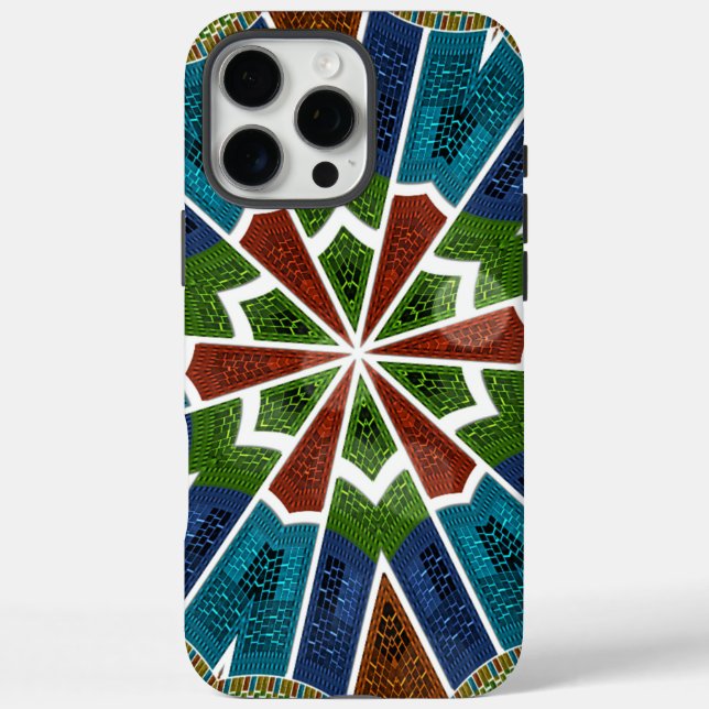 Beautiful Lovely Asia Trendy Sari Abstract Pattern Case-Mate iPhone Case (Back)