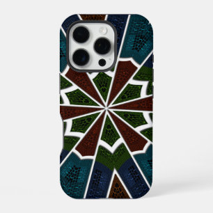 Beautiful Lovely Asia Trendy Sari Abstract Pattern iPhone 16 Pro Case
