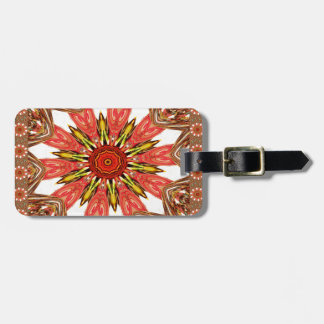 Beautiful Lovely Asian  traditional edgy pattern Luggage Tag