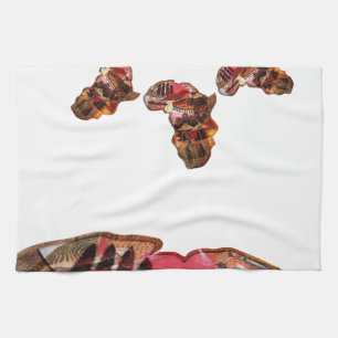 Beautiful Lovely Colours Tea Towel