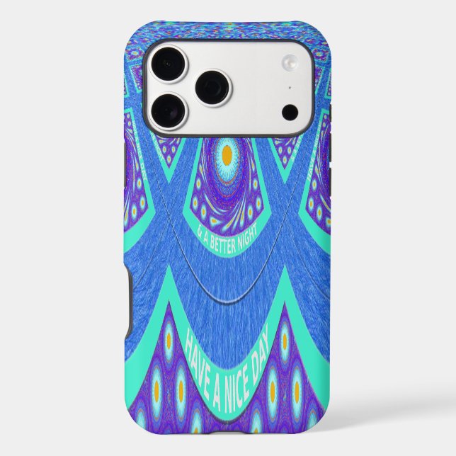 Beautiful Lovely Cyan Blue batik Print vector Art (Back)