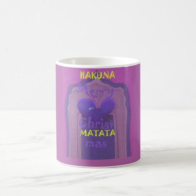 Beautiful Lovely Hakuna Matata Mug Wrap-Image (Center)
