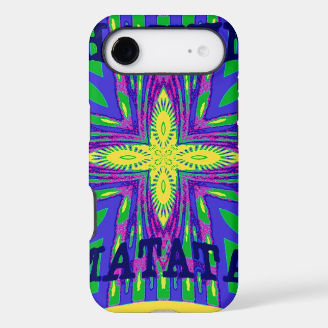 Beautiful Lovely Mombasa Kanga Hakunamatata Tribal (Back)