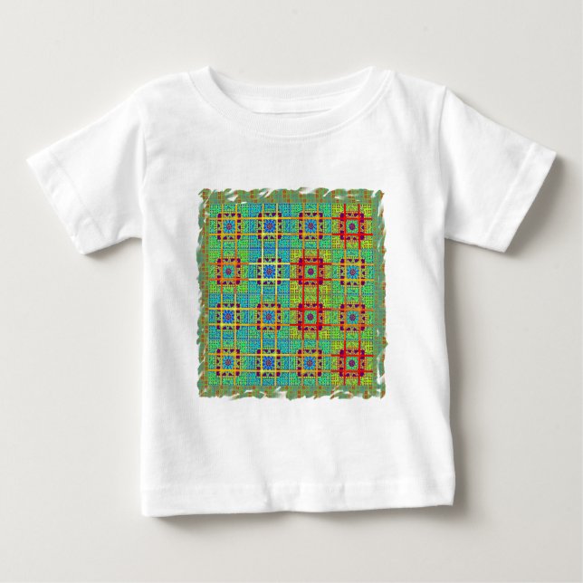 Beautiful Lovely South African Tribal Print vector Baby T-Shirt (Front)