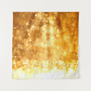 Beautiful luxury golden red glitter background. tapestry