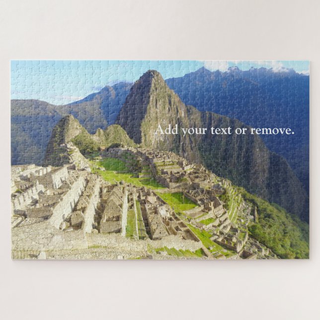 Beautiful Machu Pichu, Peru, Jigsaw Puzzle (Horizontal)