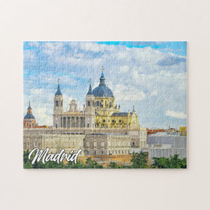 Beautiful Madrid, Spain Jigsaw Puzzle
