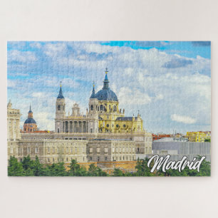 Beautiful Madrid, Spain Jigsaw Puzzle