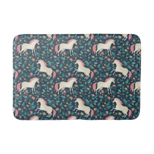 Beautiful Magical Unicorn Pattern Bath Mat
