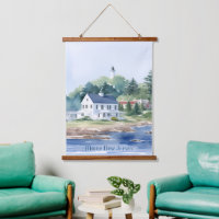 Beautiful Maine New Jersey Watercolor Art