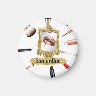Beautiful Makeup Beauty Elegant Chic Custom Magnet