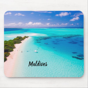 Beautiful Maldives Mouse Pad