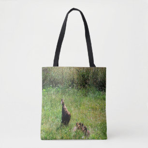 Beautiful Mallard ducklings and Mother..... Tote Bag