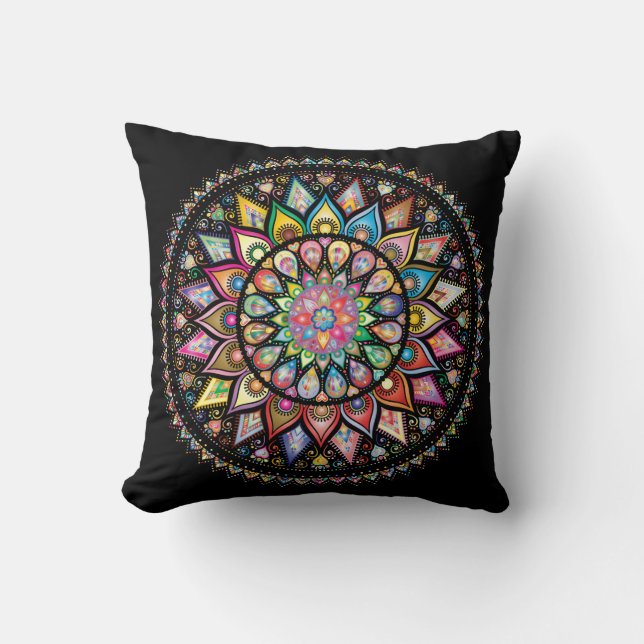 Beautiful Mandala cushion (Front)