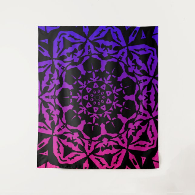  beautiful mandala design tapestry (Front)