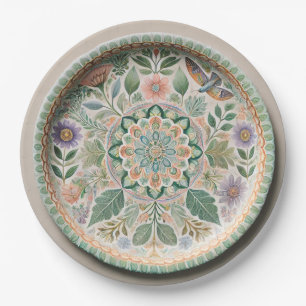 Beautiful Mandala Party Plates – Unique & Elegant