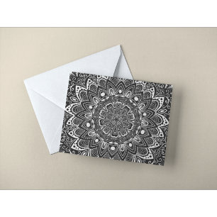 Beautiful Mandala Pattern Post Card