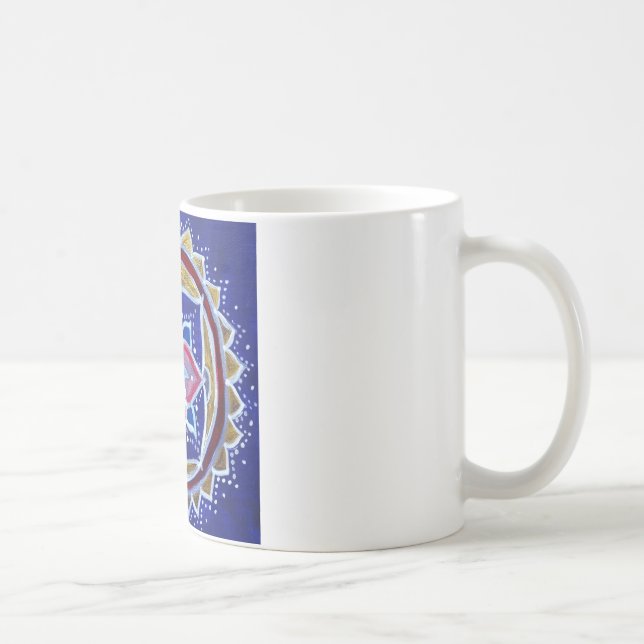 Beautiful Mandala White 325 ml  Classic White Mug (Right)