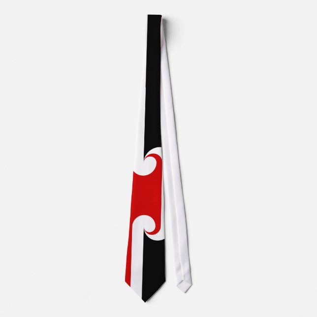 Beautiful Maori Flag Tie (Front)