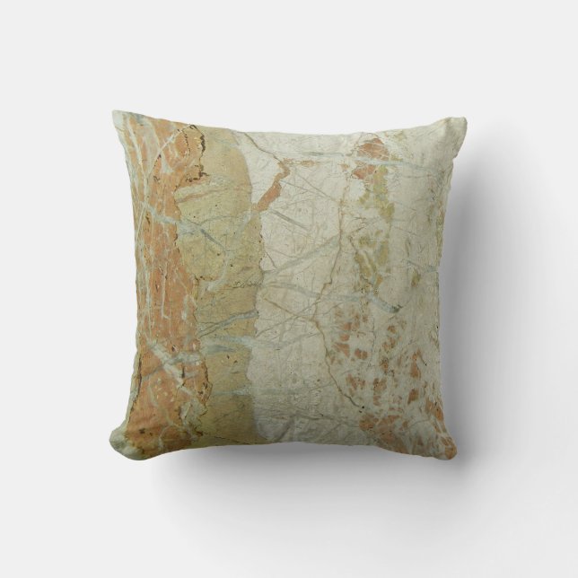 Beautiful Marble Style Pillow! Cushion (Front)