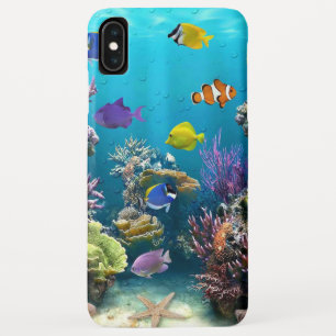 Beautiful marine fish life iPhone XS max case