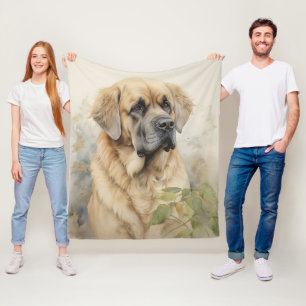 Beautiful Mastiff Fleece Blanket