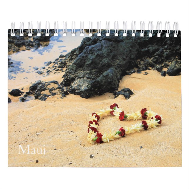 Beautiful Maui Calendar II (Cover)
