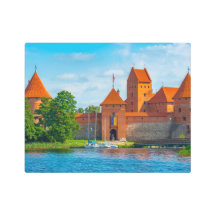 Beautiful Mediaeval Castle on Blue Lake         