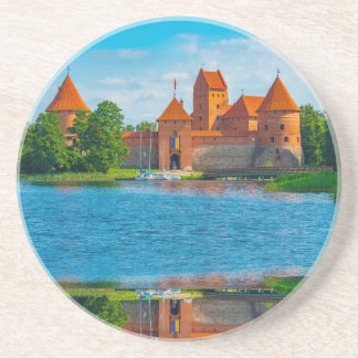 Beautiful Mediaeval Castle on Blue Lake Coaster