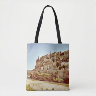 Beautiful Medieval Village of Vaison la Romaine, P Tote Bag