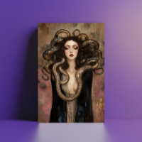 Beautiful Medusa - Greek Art Nouveau Portrait