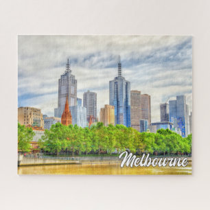 Beautiful Melbourne, Australia Jigsaw Puzzle