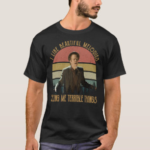 Beautiful Melodies Tom Waits Music Icons Vintage C T-Shirt