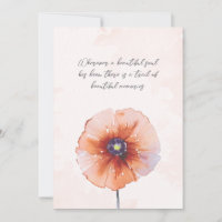Beautiful Memories Sympathy Anniversary