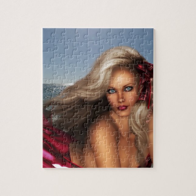 Beautiful Mermaid Jigsaw Puzzle (Vertical)