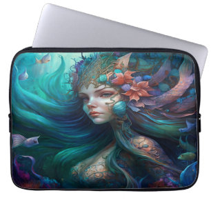 Beautiful Mermaid Laptop Case