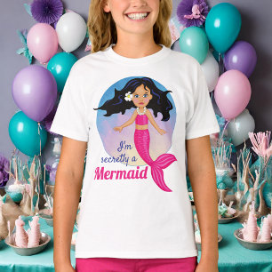Beautiful Mermaid Princess Under the Sea Girls T-Shirt