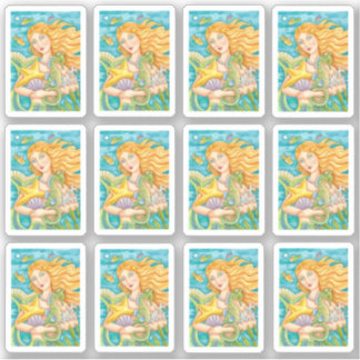 BEAUTIFUL MERMAID, STARFISH & SEAHORSE TREASURES