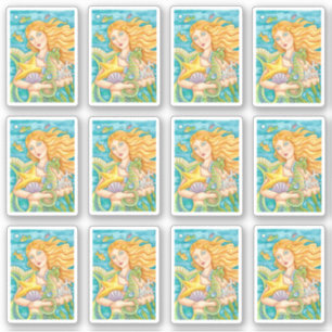 BEAUTIFUL MERMAID, STARFISH & SEAHORSE TREASURES