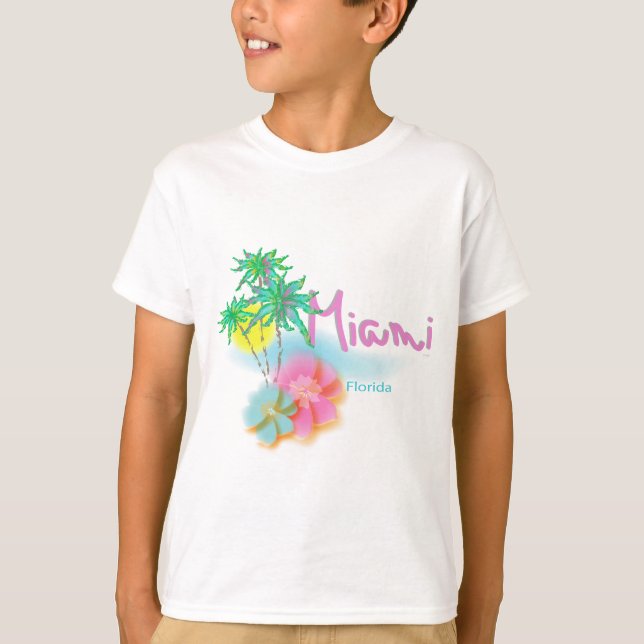 Beautiful Miami Florida T-Shirt (Front)