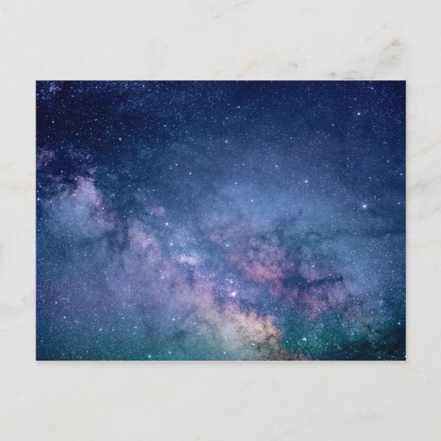 Beautiful Milky Way Postcard (Front)