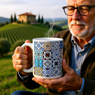 🤩 Beautiful mix of Azulejos Coffee Mug