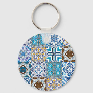 🤩 Beautiful mix of Azulejos Key Ring