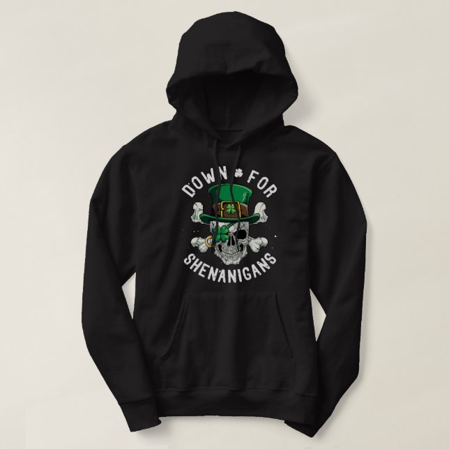 Beautiful Model Jolly Rogers Retro Vintage Hoodie (Design Front)