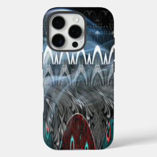 Beautiful Modern contemporary edgy Print vector  iPhone 16 Pro Case
