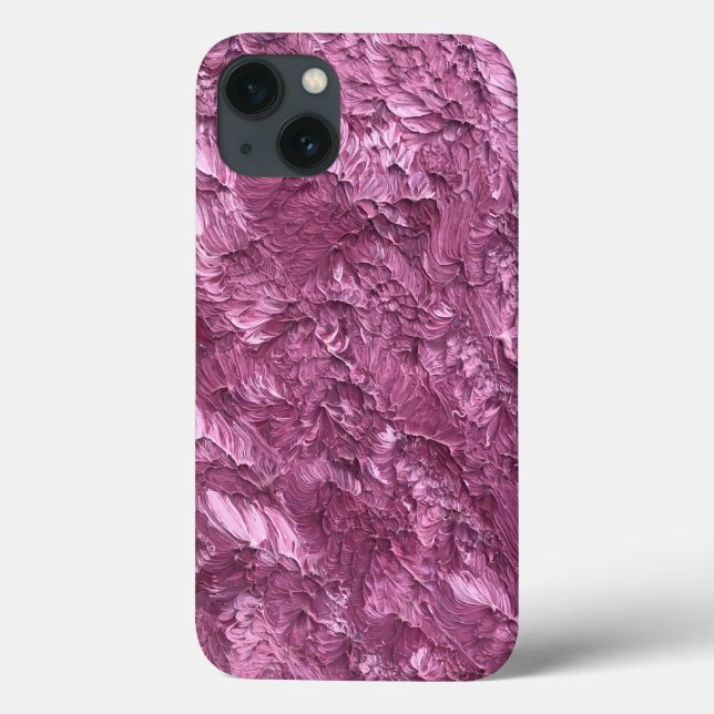 Beautiful Modern Oil Paint Texture Liquid Abstract Case-Mate iPhone Case (Back)